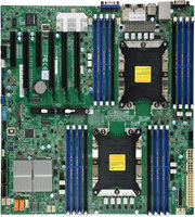 A-MBD-X11DPI-NT-O | Supermicro X11DPi-NT - Intel - LGA 3647 (Socket P) - 10,4 GT/s - 205 W - DDR4-SDRAM - 2048 GB | MBD-X11DPI-NT-O | PC Komponenten