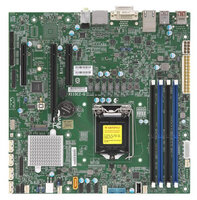 Supermicro X11SCZ-Q - Intel - LGA 1151 (Socket H4) - Intel® Celeron® - Intel® Core™ i3 - Intel Core i5 - Intel Core i7 - Intel® Pentium® - DDR4-SDRAM - 64 GB - DIMM