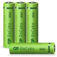 GP Battery 4 GP Akkus ReCyko+ Micro AAA 950 mAh - Akku -...