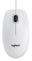 I-910-003360 | Logitech B100 - optische Maus - weiß | 910-003360 | PC Komponenten