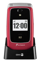 I-360029 | Doro Primo 418 - Drehen - 7,11 cm (2.8 Zoll) - 3 MP - Bluetooth - 1000 mAh - Rot | 360029 | Telekommunikation