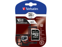 P-44082 | Verbatim Premium - 16 GB - MicroSDHC - Klasse 10 - 10 MB/s - 10 MB/s - Schwarz | Herst. Nr. 44082 | Flash-Speicher | EAN: 23942440826 |Gratisversand | Versandkostenfrei in Österrreich