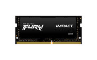 Kingston FURY Impact - 8 GB - 1 x 8 GB - DDR4 - 2666 MHz - 260-pin SO-DIMM - Schwarz