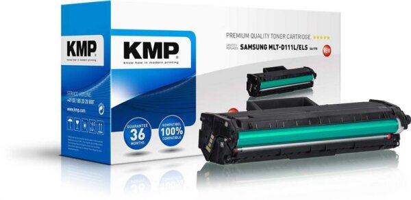 KMP SA-T75 - Schwarz - Tonerpatrone (gleichwertig mit: Samsung MLT-D111L/ELS)