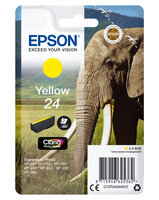 I-C13T24244012 | Epson Elephant Singlepack Yellow 24 Claria Photo HD Ink - Standardertrag - Tinte auf Pigmentbasis - 4,6 ml - 360 Seiten - 1 Stück(e) | C13T24244012 | Verbrauchsmaterial