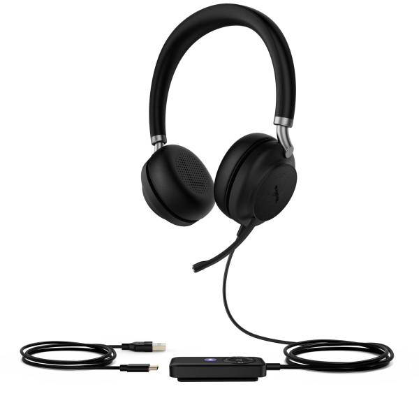 L-1308081 | Yealink Bluetooth Headset - UH38 Dual Teams -BAT USB-A - Headset | 1308081 | Audio, Video & Hifi