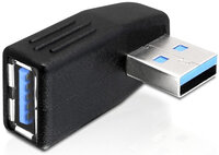 Delock USB 3.0 M/F - USB 3.0 - USB 3.0 - Schwarz