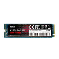 P-SP512GBP34A80M28 | Silicon Power P34A80 - 512 GB - M.2 - 3400 MB/s | SP512GBP34A80M28 | PC Komponenten
