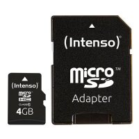 A-3413450 | Intenso 4GB MicroSDHC - 4 GB - MicroSDHC -...