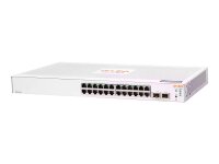 L-JL812A | HPE Instant On 1830 24G 2SFP - Managed - L2 - Gigabit Ethernet (10/100/1000) - Vollduplex - Rack-Einbau - 1U | JL812A | Netzwerktechnik