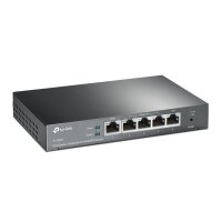 TP-LINK TL-R605 - Ethernet-WAN - Gigabit Ethernet - Schwarz