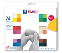 STAEDTLER FIMO 8023 C - Knetmasse - Gemischte Farben - Erwachsene - 24 Stück(e) - 110 °C - 30 min