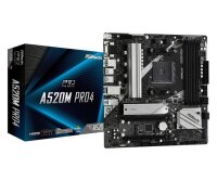 ASRock A520M Pro4 - AMD - Socket AM4 - AMD Ryzen 3 3rd...