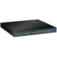 TRENDnet TPE-5240WS - Managed - Gigabit Ethernet (10/100/1000) - Vollduplex - Power over Ethernet (PoE) - Rack-Einbau - 1U