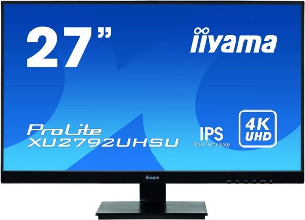 Iiyama ProLite XU2792UHSU-B1 - 68,6 cm (27 Zoll) - 3840 x 2160 Pixel - 4K Ultra HD - LED - 4 ms - Schwarz