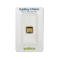 L-5060408461457 | YUBICO YubiKey 5 Nano - Windows - Mac OS - Linux - No Batteries Required - Schwarz - Gold - USB-A - FIDO 2 Certified - FIDO Universal 2nd Factor (U2F) Certified | 5060408461457 | Elektro & Installation