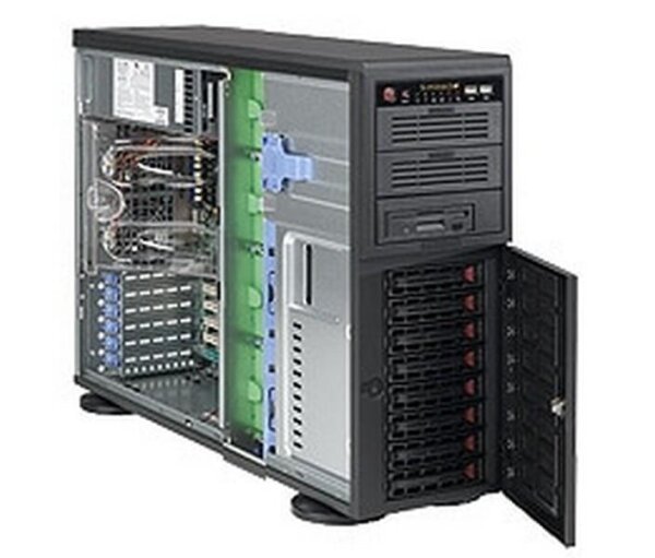 P-CSE-743TQ-903B-SQ | Supermicro CSE-743TQ-903B-SQ - Full Tower - Server - Schwarz - ATX - EATX - micro ATX - 4U - Ventilatorausfall - HDD - Netzwerk - Leistung - Status | CSE-743TQ-903B-SQ | PC Komponenten