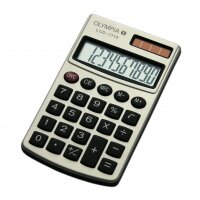 Olympia LCD 1110 - Tasche - Einfacher Taschenrechner - 10 Ziffern - 1 Zeilen - Silber