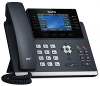 A-SIP-T46U | Yealink SIP-T46U - IP-Telefon - Grau - Kabelloses Mobilteil - 1000 Eintragungen - LCD - 10,9 cm (4.3 Zoll) | SIP-T46U | Telekommunikation