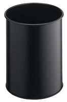 P-330101 | Durable Papierkorb Metall rund 15 Liter schwarz | 330101 | Büroartikel