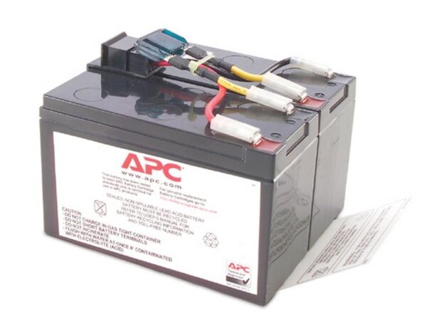 A-RBC48 | APC RBC48 - Plombierte Bleisäure (VRLA) - 1 Stück(e) - 3 h - 137 x 358 x 157 mm - 13,2 kg - 0 - 40 °C | RBC48 | PC Komponenten