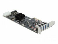 A-89008 | Delock PCI Express x4 Karte zu 4 x extern...