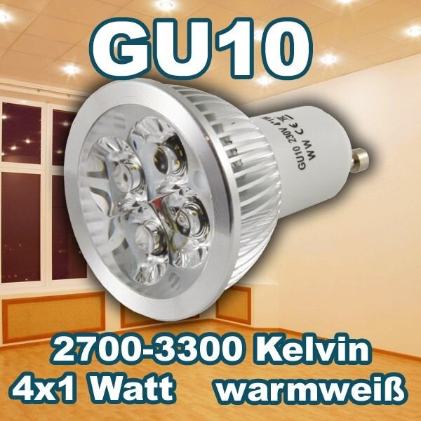L-S21-LED-TOM00081 | Synergy 21 Retrofit 4W GU10 A++ warmweiß LED-Lampe | S21-LED-TOM00081 | Elektro & Installation