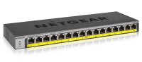 N-GS116PP-100EUS | Netgear GS116PP - Unmanaged - Gigabit Ethernet (10/100/1000) - Power over Ethernet (PoE) - Rack-Einbau | GS116PP-100EUS | Netzwerktechnik