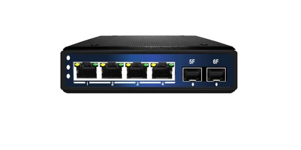 L-ALL-SGI8104V2 | ALLNET Switch unmanaged industrial 4 Port Gigabit 4x LAN 2x SFP Lüfterlos DIN - Switch - Glasfaser (LWL) | ALL-SGI8104V2 | Netzwerktechnik