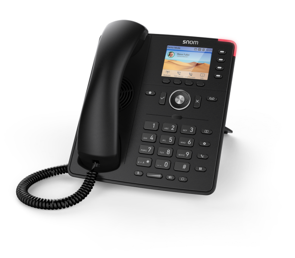L-4582 | Snom D713 VOIP Telefon SIP Gigabit Schwarz - VoIP-Telefon - Voice-Over-IP | 4582 | Telekommunikation