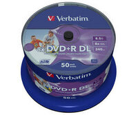 I-43703 | Verbatim 43703 - DVD-R - 120 mm - Druckbar -...