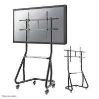 Y-NS-M3800BLACK | Neomounts by Newstar Mobiler Flachbild Ständer - 100 kg - 152,4 cm (60 Zoll) - 2,54 m (100 Zoll) - 200 x 200 mm - 1000 x 600 mm - Schwarz | NS-M3800BLACK | Displays & Projektoren