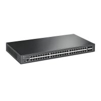 TP-LINK TL-SG3452 - Managed - L2/L3 - Gigabit Ethernet (10/100/1000) - Rack-Einbau - 1U