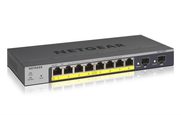 X-GS110TP-300EUS | Netgear GS110TP - Managed - L2/L3/L4 - Gigabit Ethernet (10/100/1000) - Vollduplex - Power over Ethernet (PoE) | GS110TP-300EUS | Netzwerktechnik