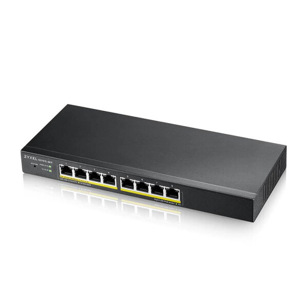 L-GS1915-8EP-EU0101F | ZyXEL GS1915-8EP - Managed - L2 - Gigabit Ethernet (10/100/1000) - Vollduplex - Power over Ethernet (PoE) | GS1915-8EP-EU0101F | Netzwerktechnik