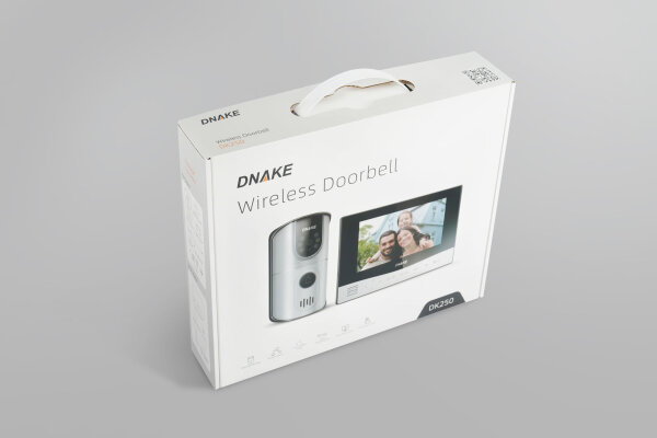 L-DK250 | Dnake DK230 Wireless Doorbell Kit DC200 & DM50 | DK250 | Elektro & Installation