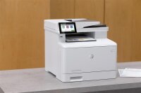 Y-3QA55A#B19 | HP Color LaserJet Enterprise MFP M480f - Farbe - Drucker für Kleine & mittelständische Unternehmen - Drucken - Kopieren - Scannen - Faxen - Kompakte Größe; Hohe Sicherheit; Beidseitiger Druck; ADF für 50 Blatt; Energieeffizient - Laser