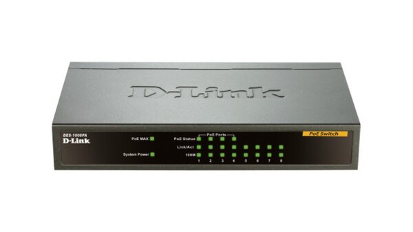 X-DES-1008PA | D-Link DES-1008PA - Unmanaged - Fast Ethernet (10/100) - Power over Ethernet (PoE) | DES-1008PA | Netzwerktechnik