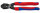 I-71 02 200 | KNIPEX CoBolt - Bolzenschneiderzange - Chrom-Vanadium-Stahl - Kunststoff - Blau/Rot - 20 cm - 372 g | 71 02 200 | Werkzeug