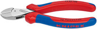 KNIPEX X-Cut - Seitenschneider - Chrom-Vanadium-Stahl - Kunststoff - Blau/Rot - 16 cm - 175 g