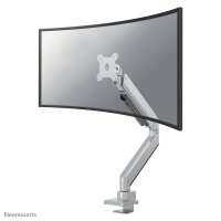 Y-NM-D775SILVERPLUS | Neomounts by Newstar Select Tischhalterung Für Curved Monitore - Klemme /Bolzen - 18 kg - 25,4 cm (10 Zoll) - 124,5 cm (49 Zoll) - 100 x 100 mm - Silber | NM-D775SILVERPLUS | Displays & Projektoren