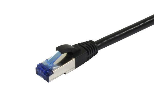 L-S217744 | Synergy 21 Kabel Patch-RJ45 S-STP(S/FTP) 500Mhz 50.0m CAT6A*schwarz* PUR(Superflex) Außen/Outdoor/Industrie AWG26 Synergy 21 | S217744 | Zubehör