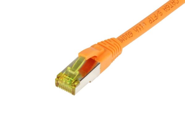 L-S217688 | Synergy 21 Patchkabel RJ45 CAT6A 500Mhz 1.5m orange S-STP S/FTP TPE/LSZH Ultraflex - Netzwerk - CAT 7 cable/RJ45 plug | S217688 | Zubehör