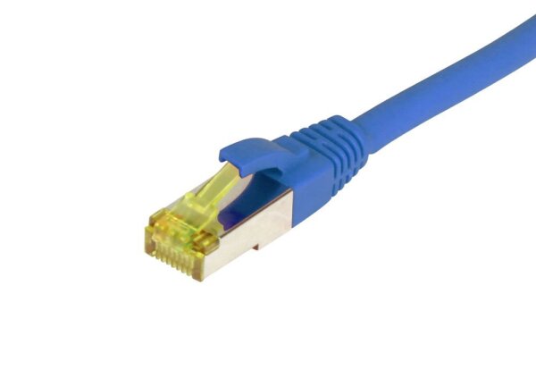 L-S217643 | Synergy 21 Patchkabel RJ45 CAT6A 500Mhz 0.25m blau S-STP S/FTP TPE/LSZH Ultraflex AWG26 - Netzwerk - CAT 7 cable/RJ45 plug | S217643 | Zubehör