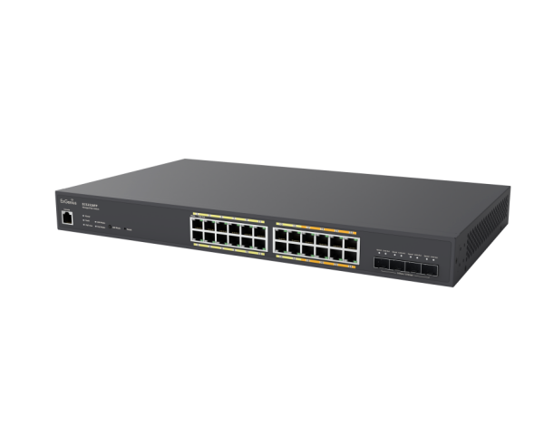 L-1402A0249302 | EnGenius Cloud Managed Switch 16-port GbE+ 8-port Multi-GbE PoE+ 410W 4x SFP+ L2 - Switch - 16-Port | 1402A0249302 | Netzwerktechnik