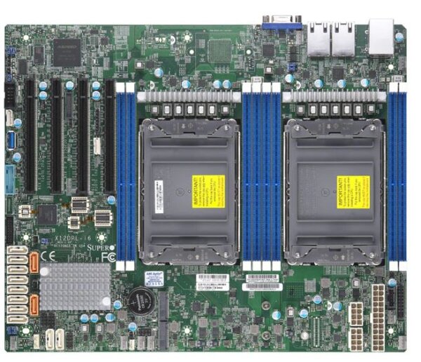 A-MBD-X12DPL-I6-O | Supermicro 4189 D MBD-X12DPL-I6-O - Mainboard - Intel Sockel 4189 (Xeon Scalable) | MBD-X12DPL-I6-O | PC Komponenten