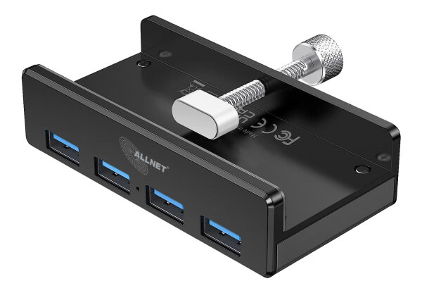 L-ALL-USB3-HUB-4-CLIP | ALLNET USB 3.0 4 Port Clip HUBALL-USB3-HUB-4-CLIP - 4-Port - USB 3.0 | ALL-USB3-HUB-4-CLIP | Server & Storage