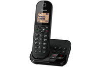 I-KX-TGC420GB | Panasonic KX-TGC420G - Schnurlostelefon - Anrufbeantworter mit Rufnummernanzeige - DECT - Schwarz - Telefon - Anrufbeantworter | KX-TGC420GB | Telekommunikation