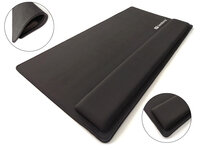 A-520-35 | SANDBERG Desk Pad Pro XXL - Schwarz - Einfarbig - Handgelenkauflage - Anti-Rutsch-Basis - Gaming-Mauspad | 520-35 | PC Komponenten