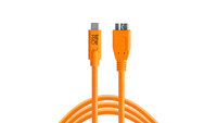 Tether Tools CUC3315-ORG - 4,6 m - USB A - Micro-USB B - USB 3.2 Gen 1 (3.1 Gen 1) - 5000 Mbit/s - Orange | CUC3315-ORG | Zubehör